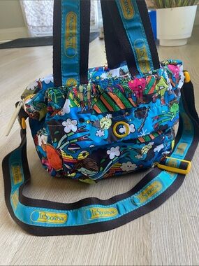 LeSportsac BFREE Merijn Hos Artist in Residence Y2K Mini Crossbody Bag no